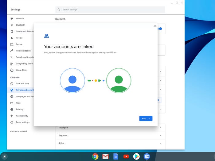 Google Family Link on ChromeOS