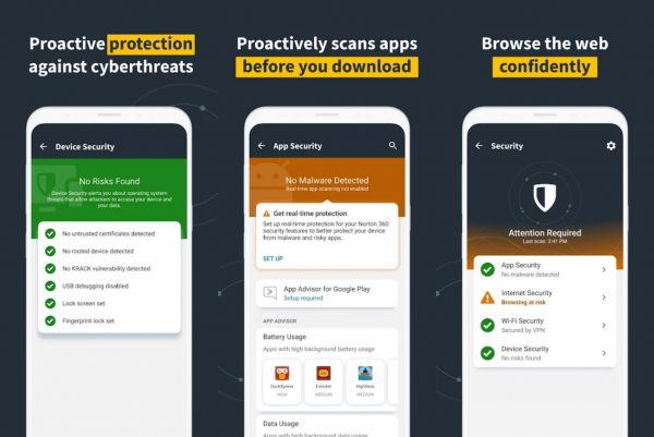 norton mobile security apps