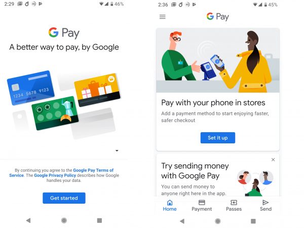 link a bank account to your Google Pay