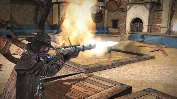Experience the cowboy life in the Wild West with Six-Guns: Gang Showdown