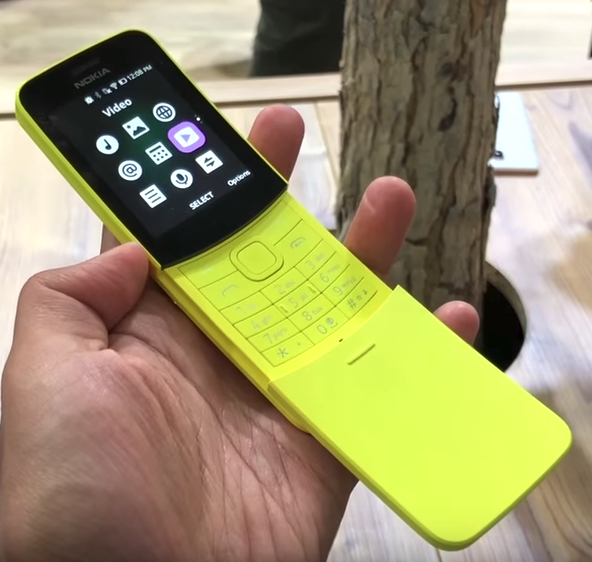 Nokia 8110 model, Nokia banana phone