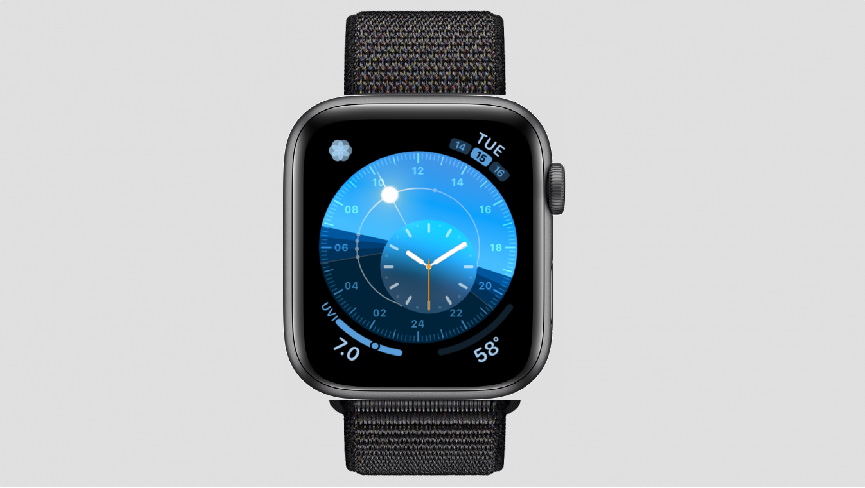 apple watch solar dial