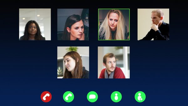 web video conferencing