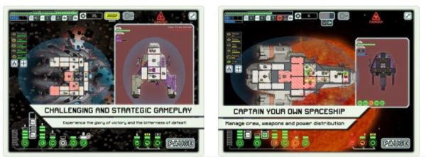 Faster Than Light is a spacecraft-themed Roguelike game