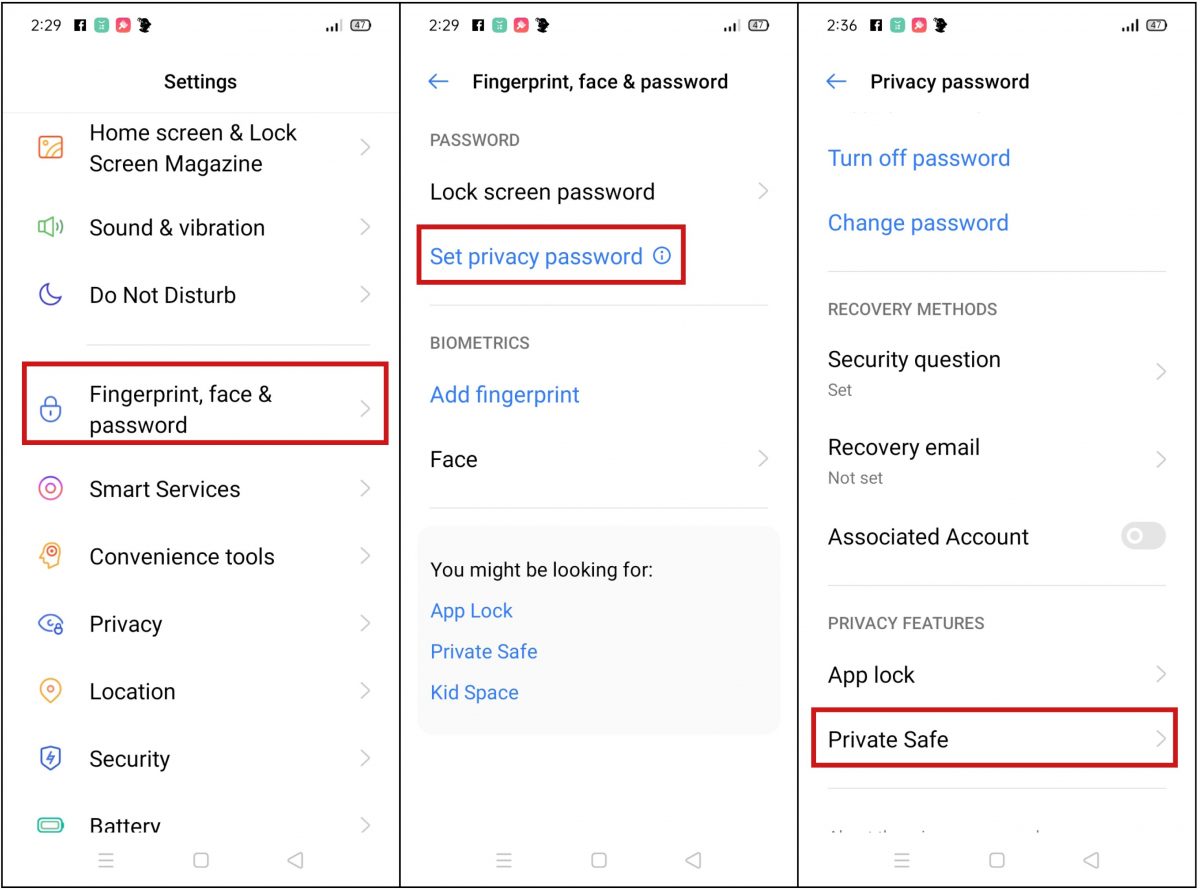 Guide on how to setup privacy to hide photos on Android