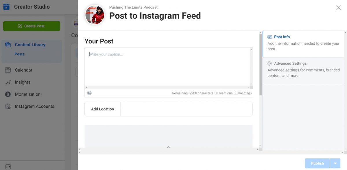 instagram creator studio Instagram Feed