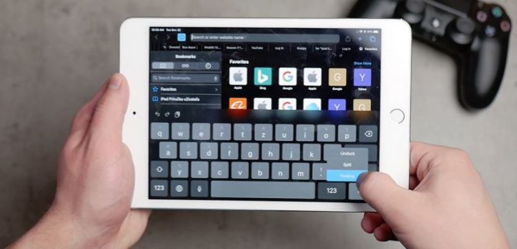 how-to-fix-ipad-keyboard-split-small-in-the-middle-youtube