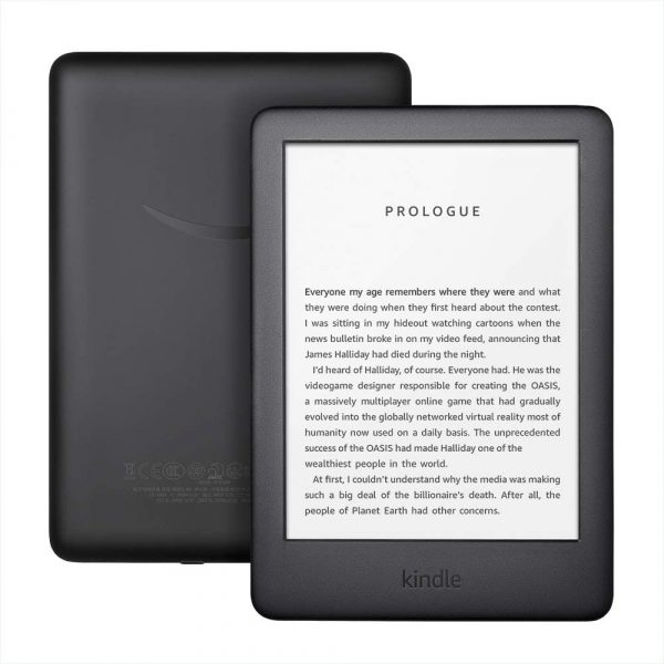 Photo of a regular Amazon Kindle