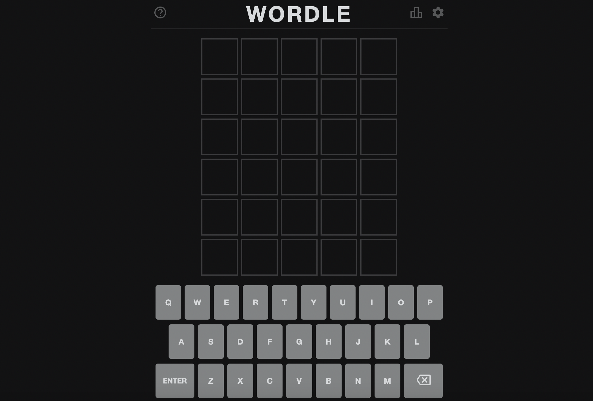 Play Wordle on mobile