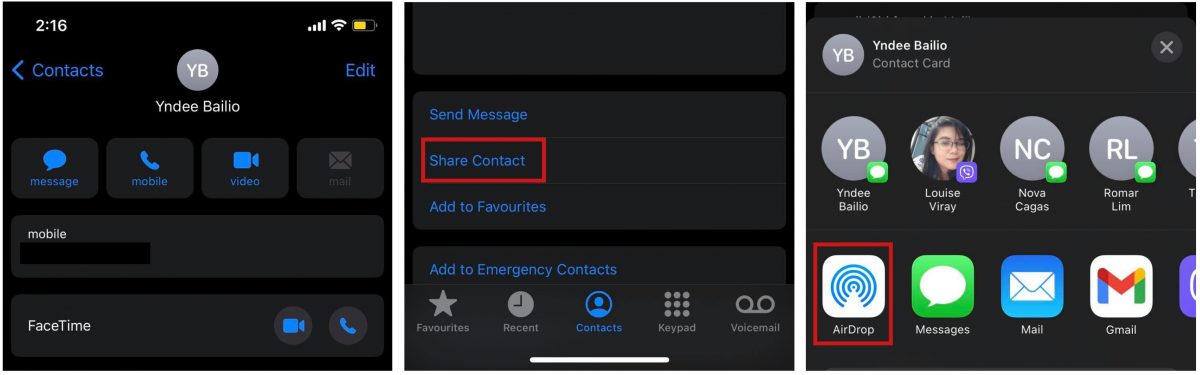 How to Sync Contacts from iPhone to iPad Using Airdrop