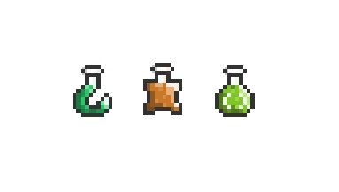 Fishing potions let you reel in underwater creatures and trinkets with ease