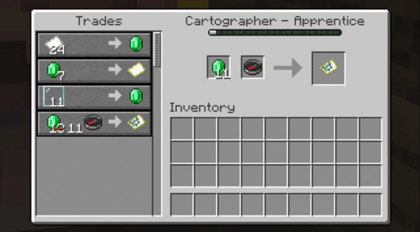 Trading in Minecraft is easy
