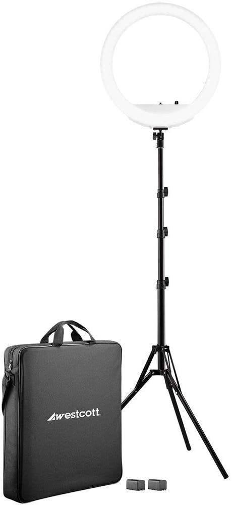Westcott 18” Bi-Color LED Ring Light Kit