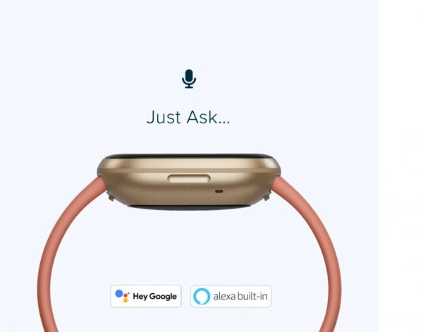 Fitbit Sense voice assistants