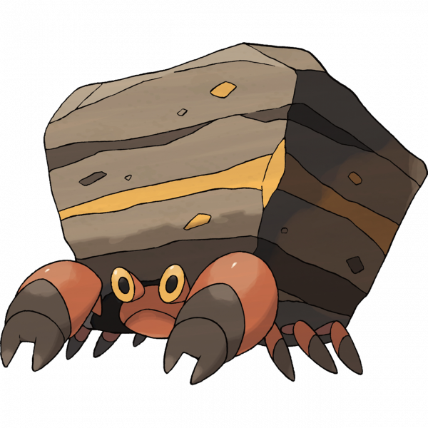 Crustle is one of the best bug type pokemon in Pokemon Go.