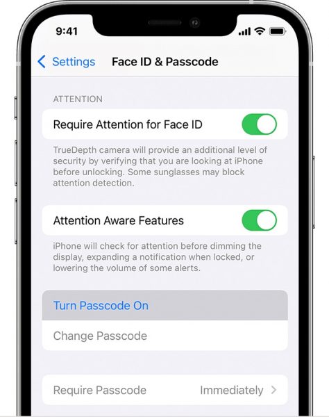A passcode is the most basic way to protect and hide iPhone messages