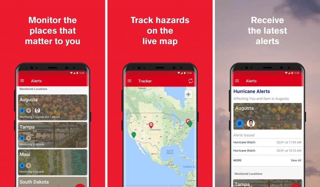 Hurricane Tracker Apps 10 Best For Android And IOS   Hurricane By American Red Cross 1024x599 