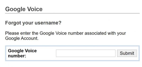 How to retrieve your Google Voice username