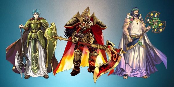 Some SS-tier Green units in Fire Emblem Heroes