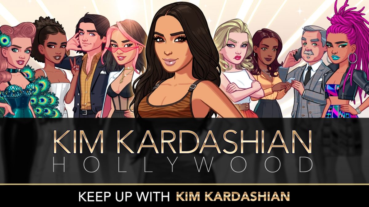 animated character of Kim Kardashian