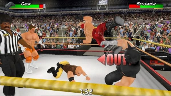 best free wrestling simulator games