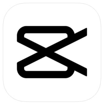 Logo of Capcut Mobile Editor, an app for adding music to Instagram