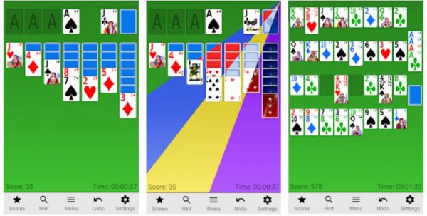simple solitaire collection by biefield have ads