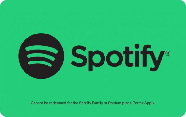 Spotify Premium gift card