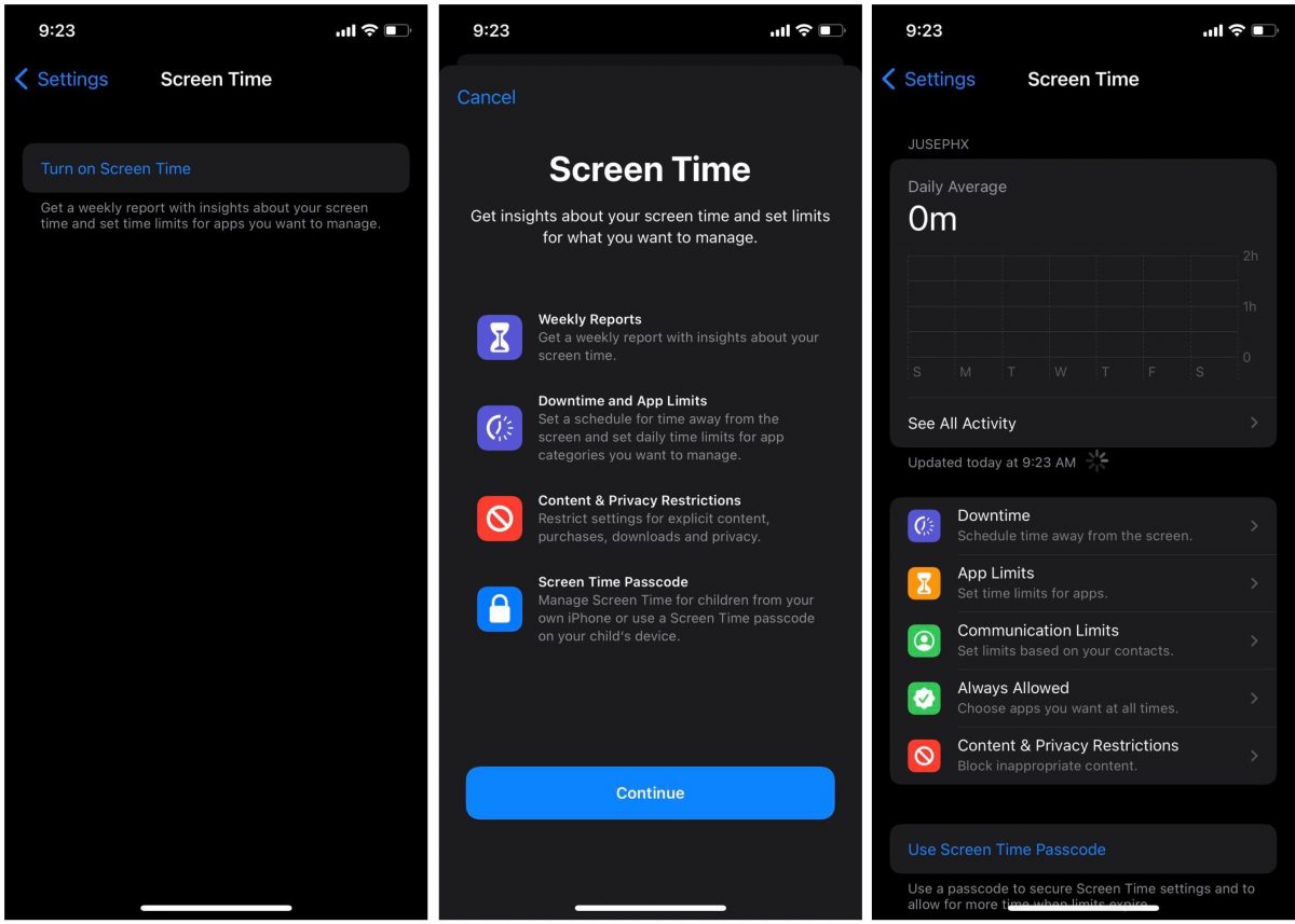 Photo showing How To Enable Screen Time on iPhone