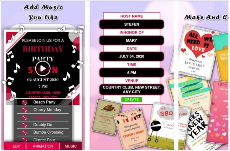 15 Best Invitation Maker Apps for a Paperless Post