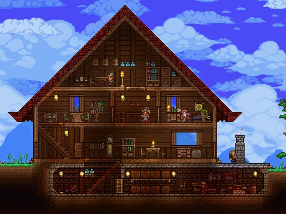 Terraria 1.4 House