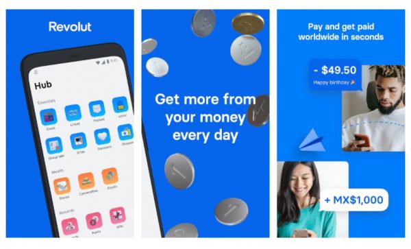 Revolut is great for budget planning