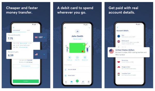 Wise is among the apps like Cash App that provide debit and credit cards