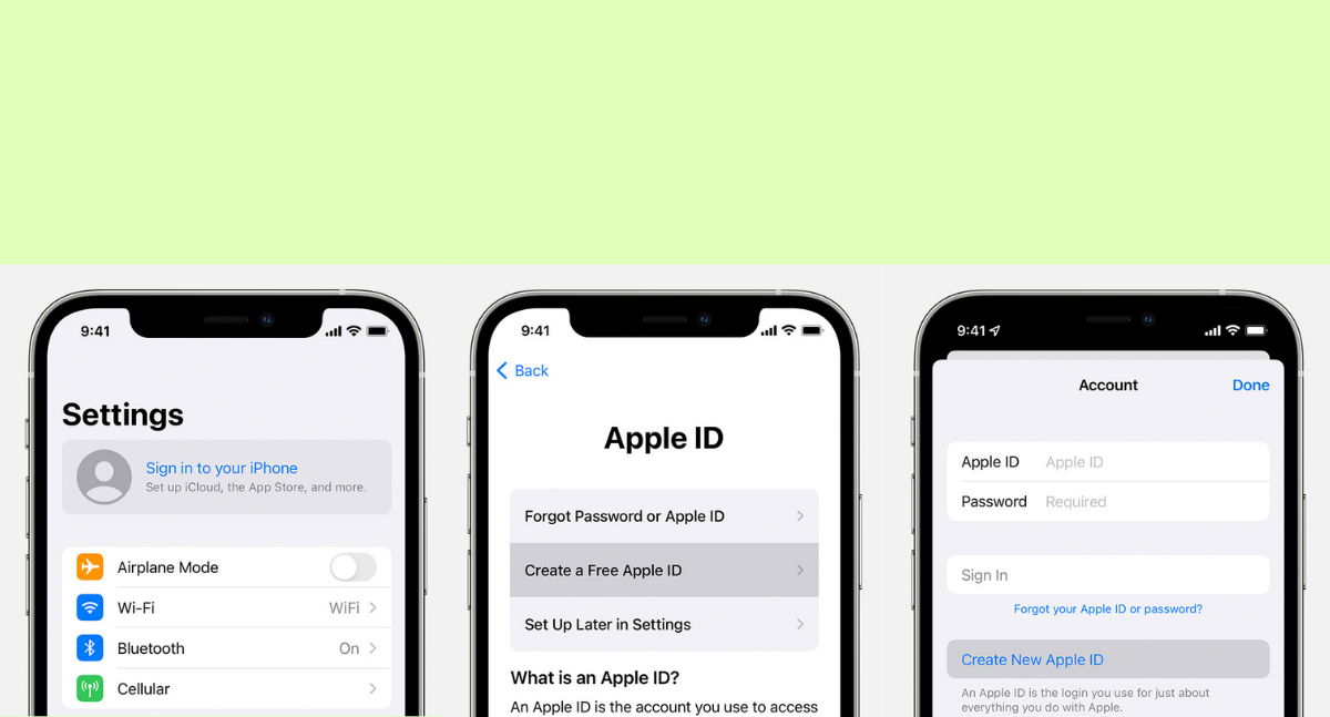 How to Create a New Apple ID for iPhone or iPad