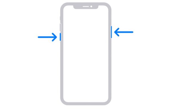 How to restart an iPhone with no Home button