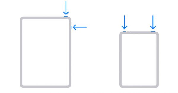How to restart an iPad with no Home button