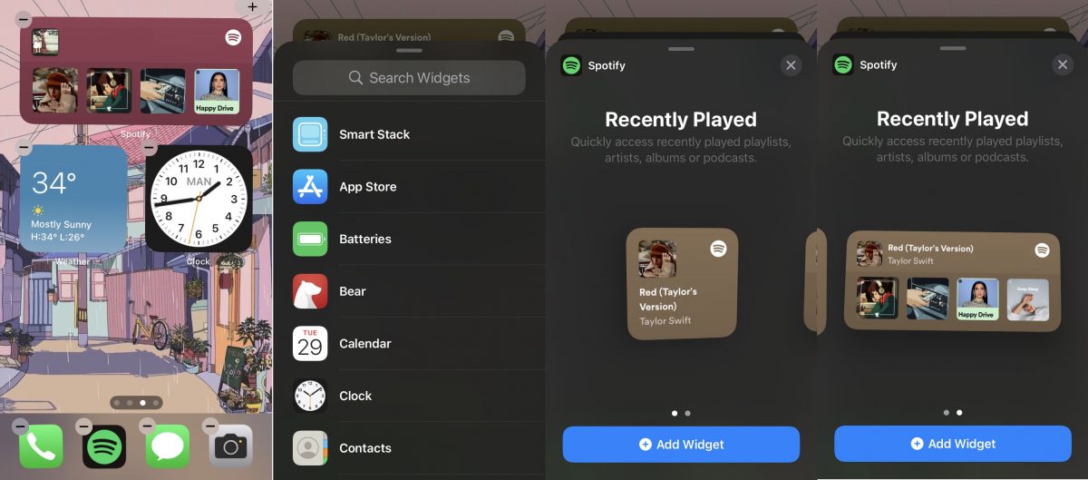 How to Add Spotify Widget on iOS and Android