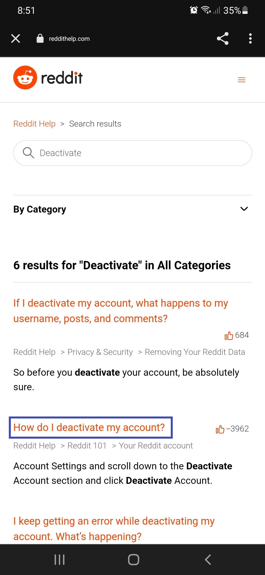 How to Delete Your Reddit Account on the App
