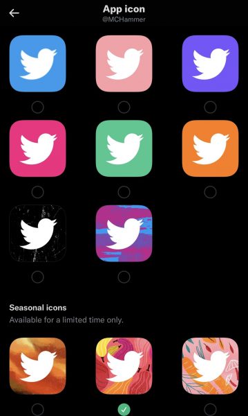 Custom app icons