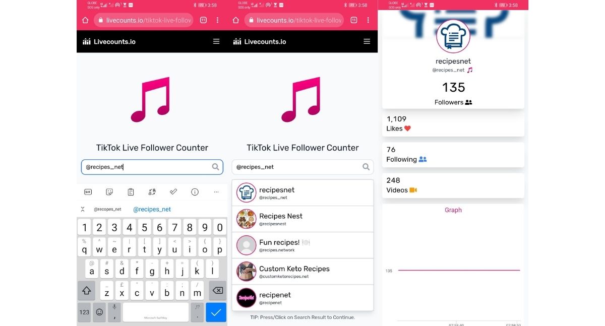 TikTok Counter Live Follower Count in Real Time ⚡️ TikTok Realtime