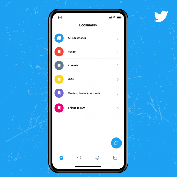 Bookmark Folders on Twitter Blue