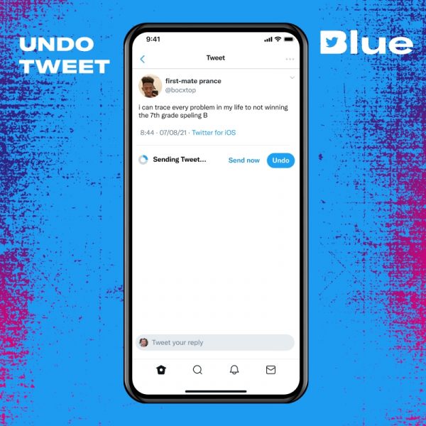 Undo Tweet on Twitter Blue