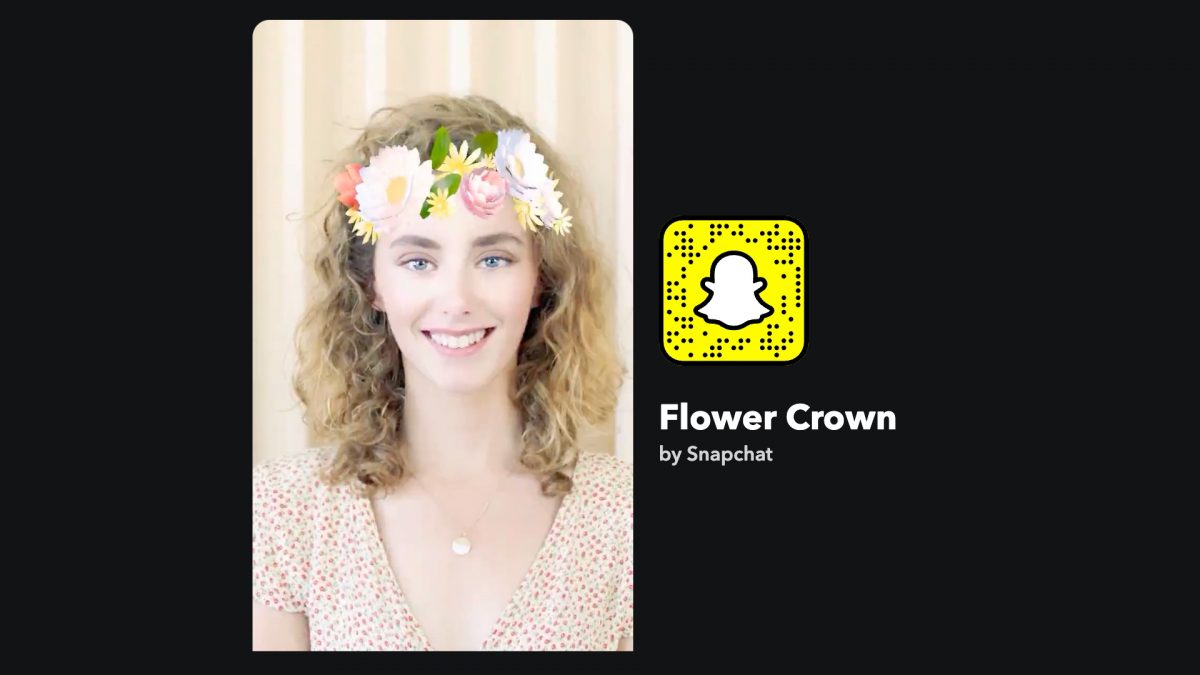 Best Snapchat Lens: Floral Crown