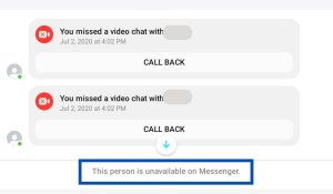 “This Person Is Unavailable on Messenger” Explained