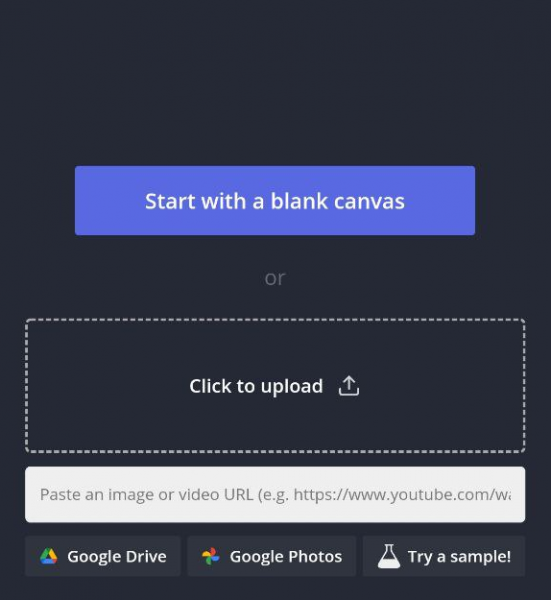 Upload the video you want to reverse