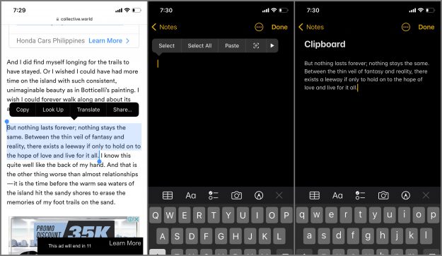 3 Ways to Find and Access Clipboard on iPhone