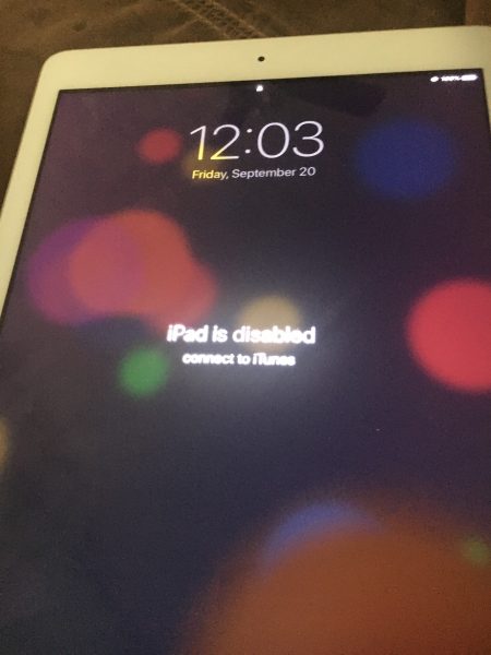 itunes disabled ipad