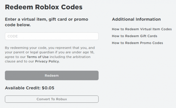 Can't redeem roblox gift card : r/RobloxHelp