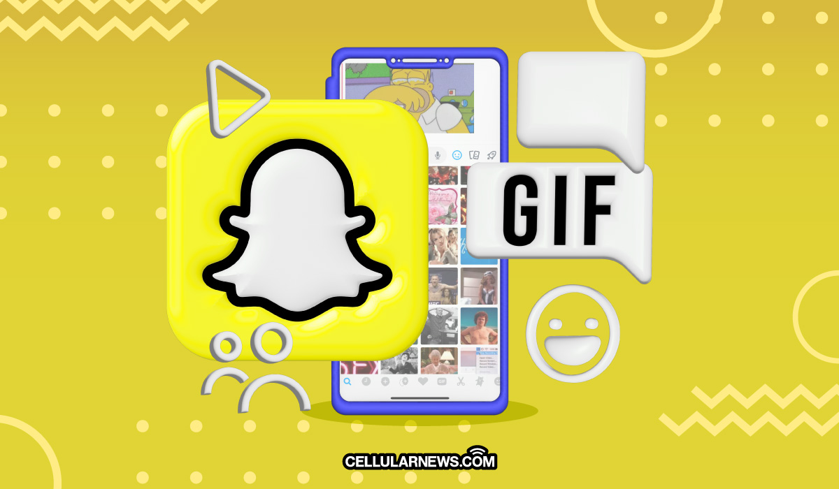 How to send Gifs On Snapchat