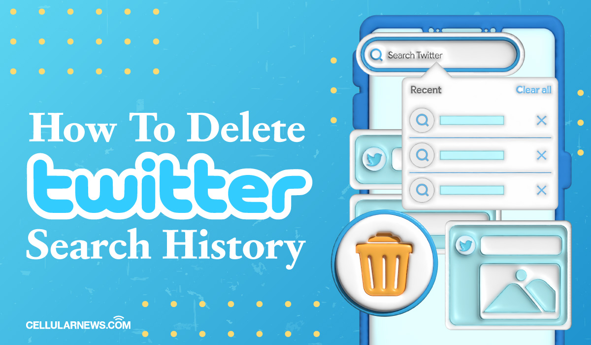 How To Remove Twitter Search History